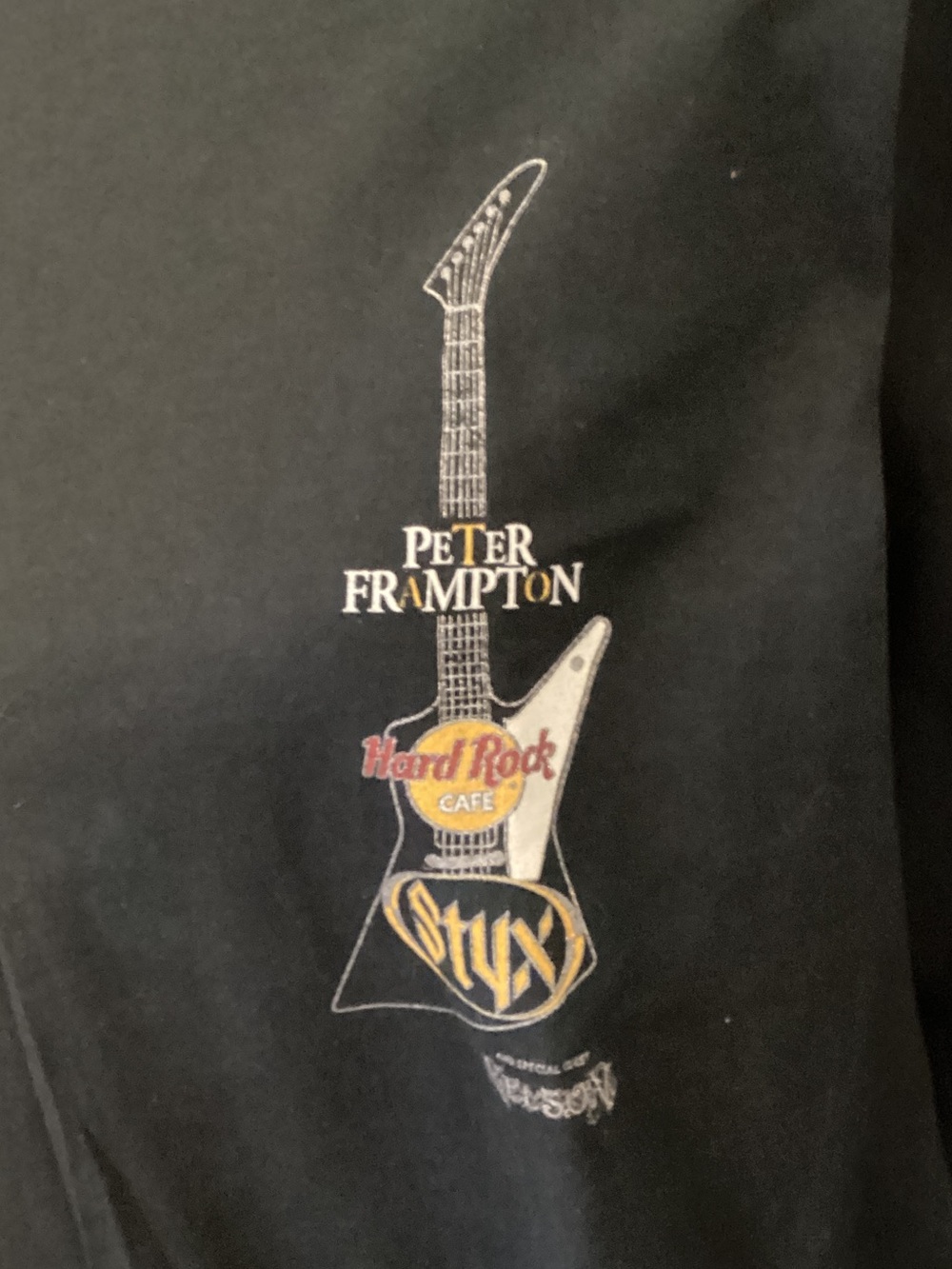 Hard Rock Cafe Black Graphic Short-Sleeve Crewneck T-Shirt - Picture 2 of 4